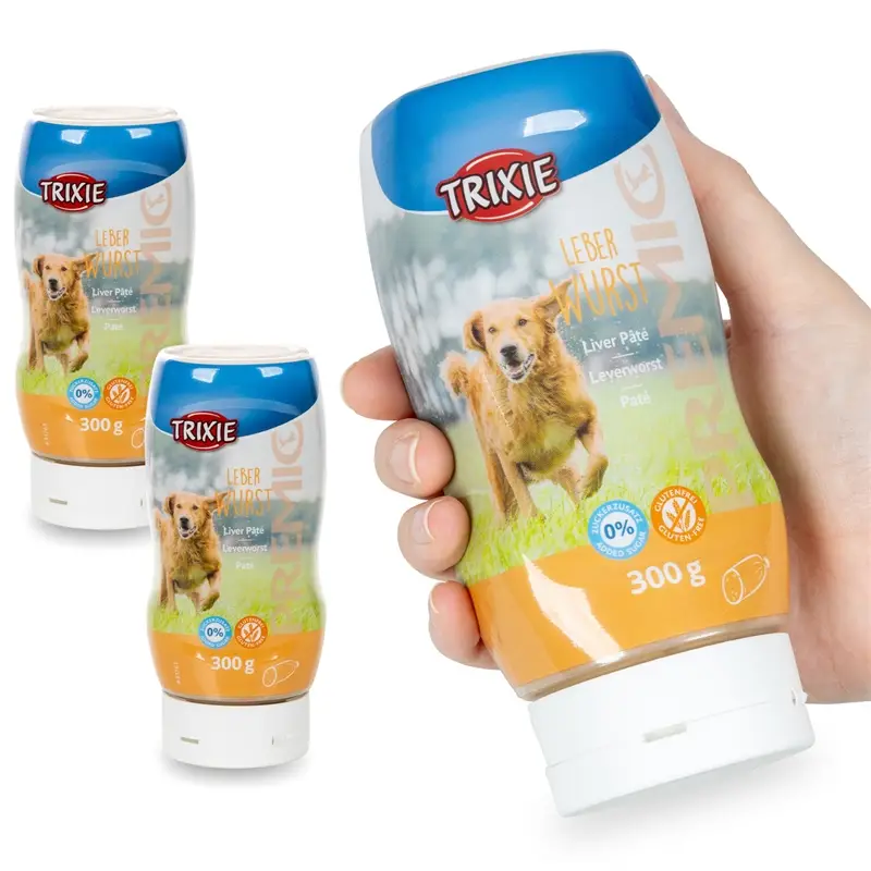 3x Trixie PREMIO Leberwurst Paste, Hundesnack, 300g Schnäppchen