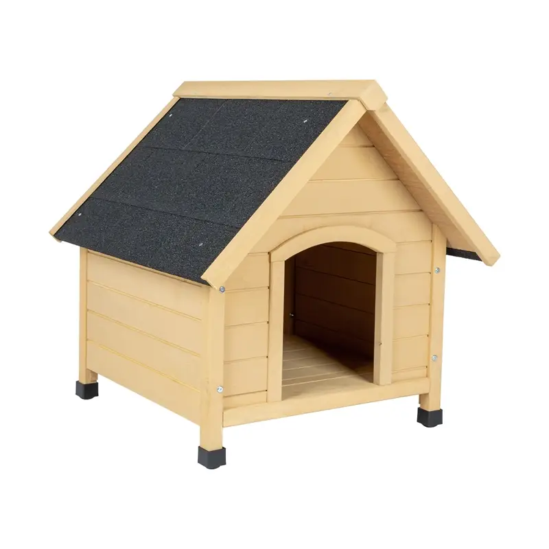 Sale Hundehütte Liam, Hundehaus aus Fichtenholz, lasiert, naturbraun, XL