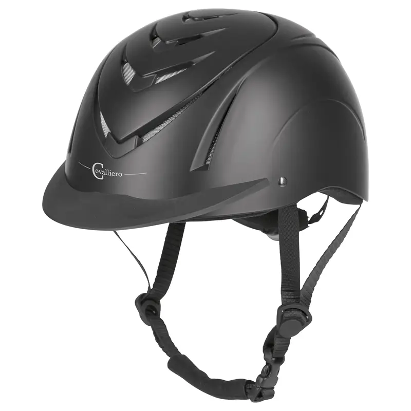 Covalliero Reithelm "Nerron" VG1, schwarz, Gr. 51-54cm Nur Für Kurze Zeit