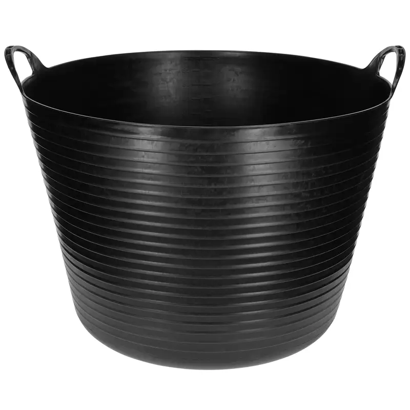 Bestpreis Flexibler Trog FlexBag - Flexi-Eimer, Flexitrog, Flexi-Futtereimer, 60 Liter, schwarz