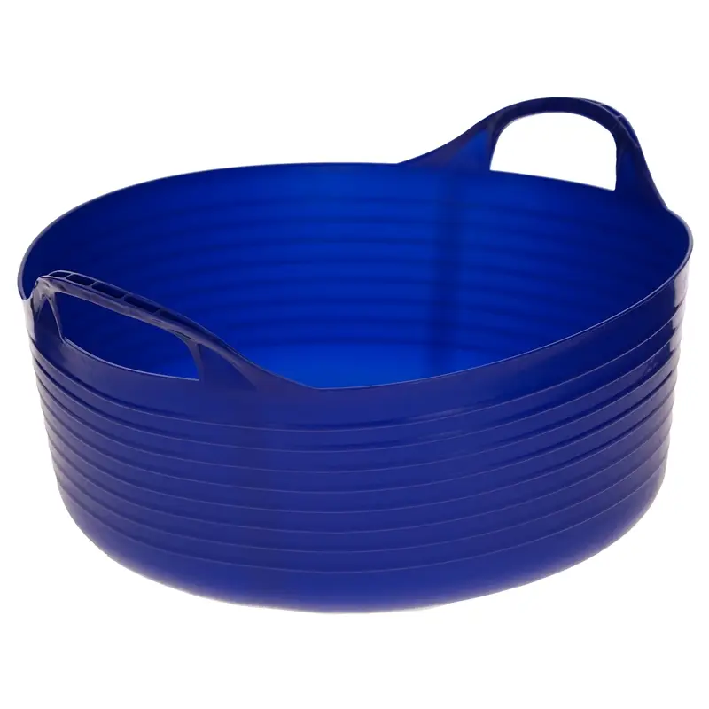 Flexibler Trog FlexBag - Flexi-Eimer, Flexitrog, Flexi-Futtereimer, flach, 15 Liter, blau Nur Heute