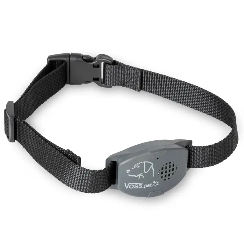 VOSS.pet Anti-Bell Halsband "AB Sonic", Ultraschall-Halsband zur Abgewöhnung des Bellens bei Hunden Markenprodukt