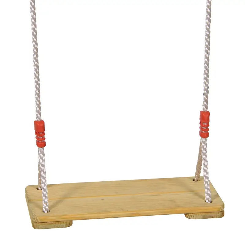 Schaukelsitz aus Holz, höhenverstellbar 300-350cm, 3-12 Jahre, Tragkraft bis 50kg Wochenendangebot