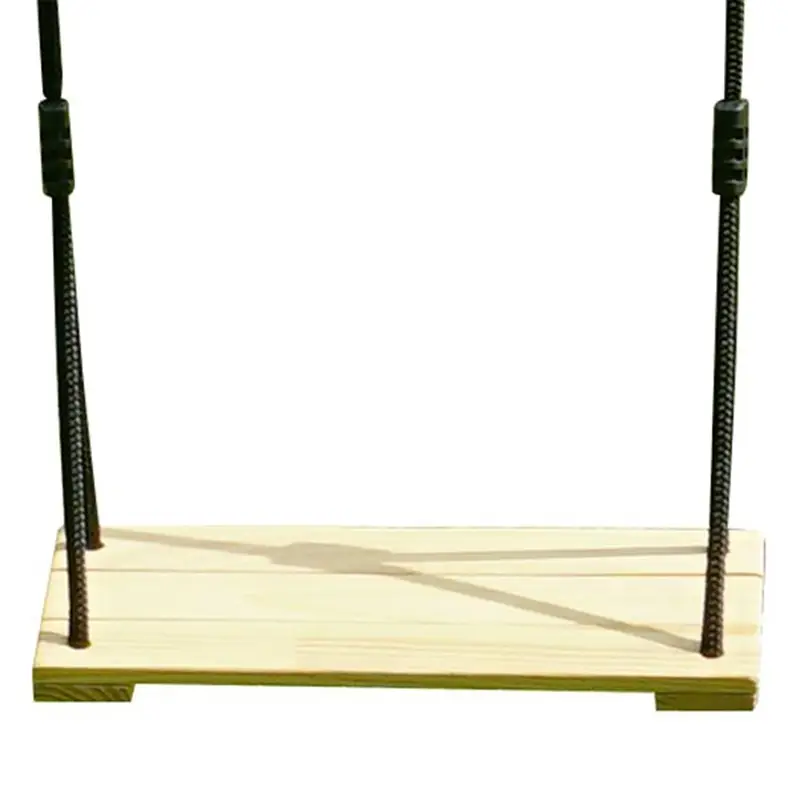Direkt Vom Hersteller Schaukel für Kinder, 3-12 Jahre, bis zu 50kg, höhenverstellbar, aus Holz, 36x15,5x2,5cm