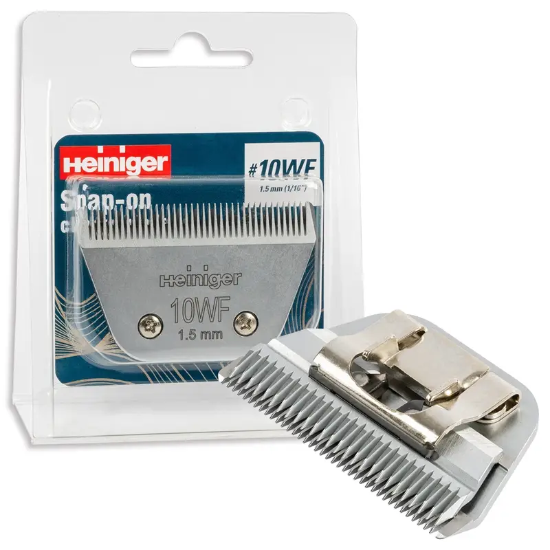Heiniger Scherkopf Snap-On #10WF, 1,5mm / 60mm Echt