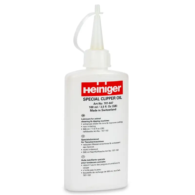 Heiniger Schermaschinenöl Tropföler 100ml Heißes Angebot