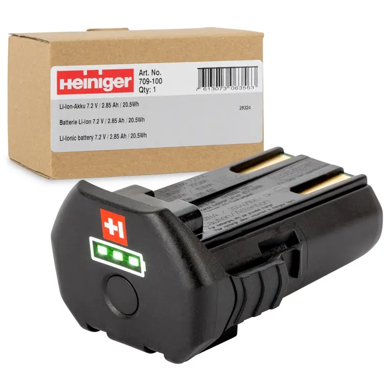 Heiniger Li-Ion Akku Opal 7,2V, Ersatzakku mit Ladestandsanzeige Sofort Bestellen