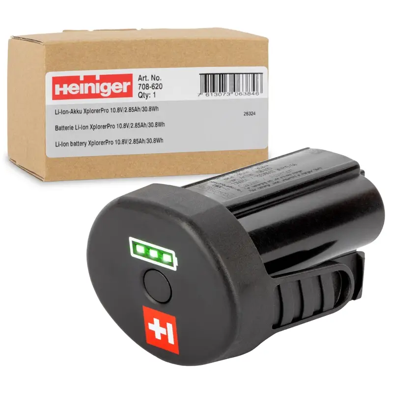 Angebot Heiniger Li-Ion Akku XplorerPro 10,8V, Ersatzakku mit Ladestandsanzeige