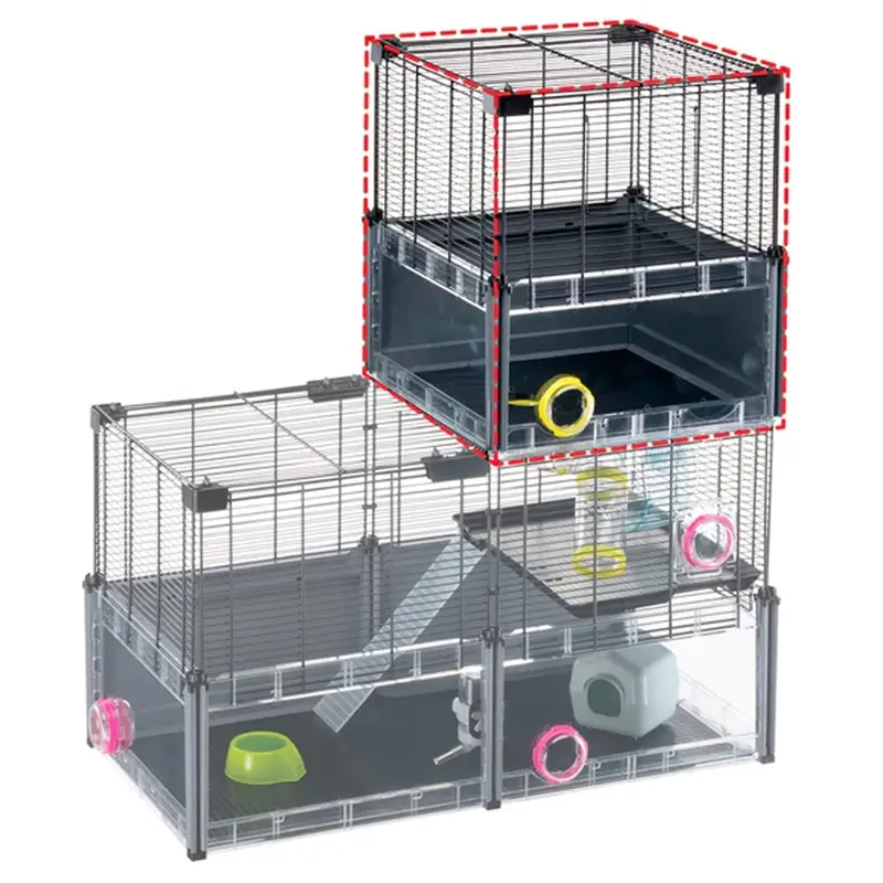 Hamsterkäfig Multipla Erweiterung Roof, 37,5x37,5x41cm Neue Ware