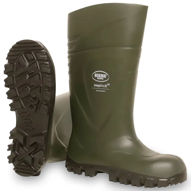 Bekina Arbeitsstiefel StepliteX, 04 Gummistiefel, Sicherheits-Stiefel, olivgrün, Gr. 41 Preiswert