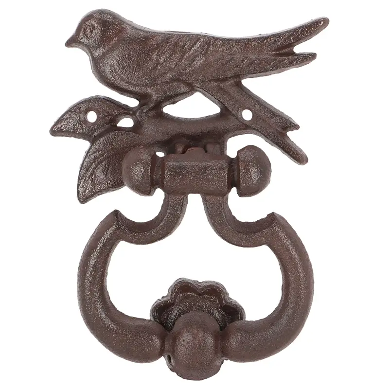 Türklopfer Vogel, aus Gusseisen, rustikal, 12,4x4,2x17,4cm Garantierte Lieferung