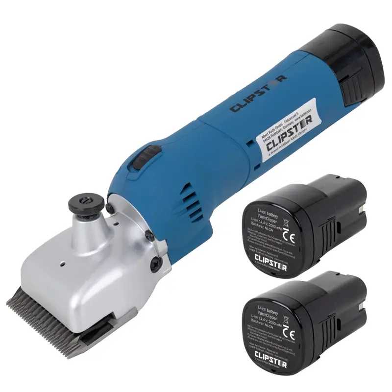 Preisknaller Kerbl Rinderschermaschine "FarmClipper Akku2" inkl. 2x Akkus