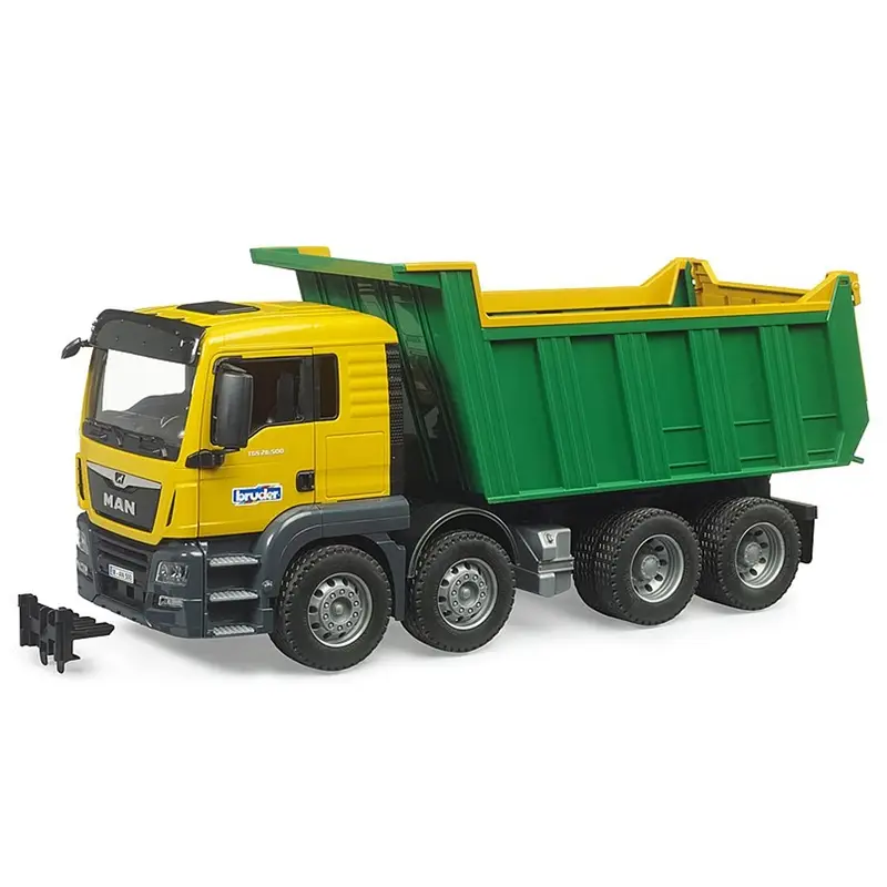 Expressversand BRUDER MAN TGS Kipp-LKW, Spielzeug- Auto, ab 4 Jahren, 1:16, kippbare Mulde