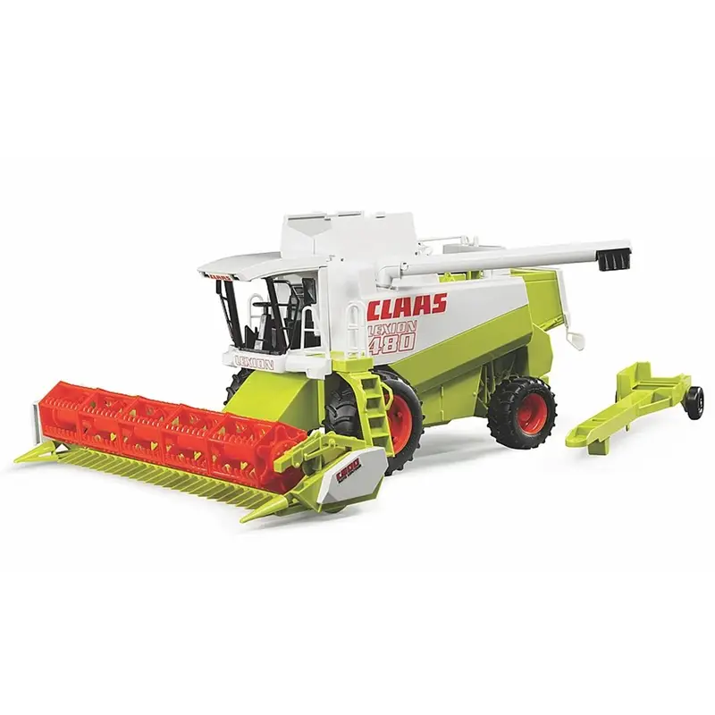 Garantierte Lieferung BRUDER Claas Lexion 480 Mähdrescher, ab 3 Jahren, 1:16, inkl. Anhänger für Schneidewerk