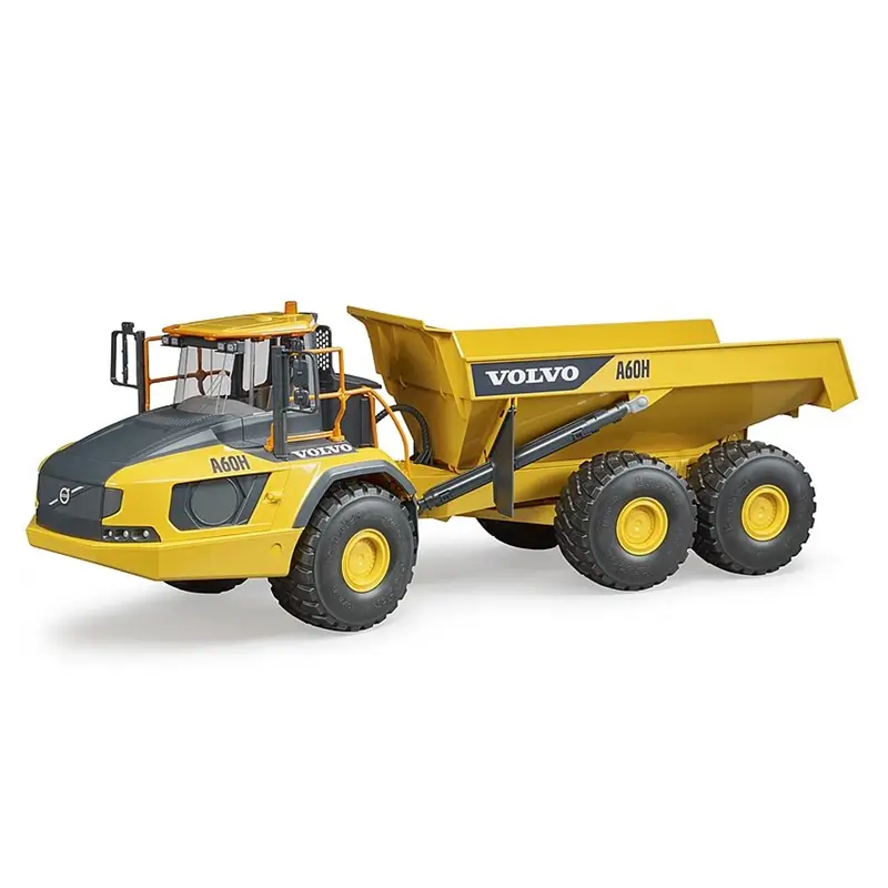 Sichere Zahlung BRUDER Volvo A60H Dumper, Spielzueg, ab 3 Jahren, 1:16 Kippmulde, Knicklenkung