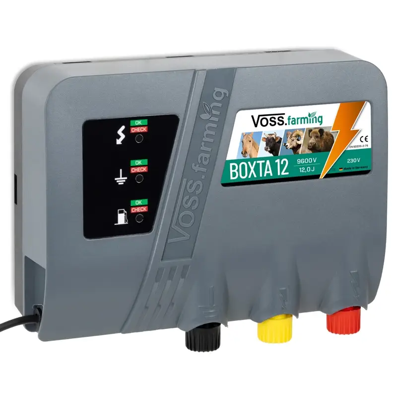 Jetzt Bestellen VOSS.farming "BOXTA 12" - 230V Weidezaungerät, leistungsstark, für lange Zäune