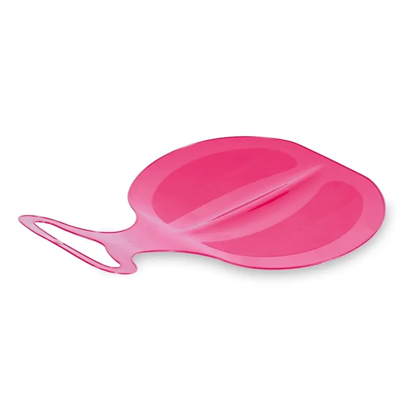 Kinder Schneerutscher mit Griff, Poporutscher aus Kunststoff, 46,5x33,5x1,5cm, pink Jetzt Kaufen