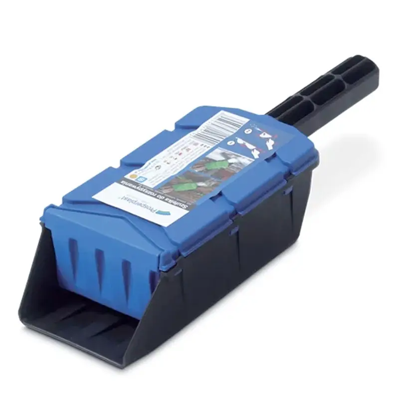 Markenprodukt Dosierschaufel Sharkie, 0,7L, für Dünger, Sand, Salz oder Katzenstreu, 29x9,9x6,5cm, blau