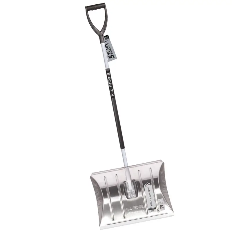 Neu Im Sortiment Schneeschaufel Aluedge Ergo, Schneeschieber aus Aluminium, mit Gummikante, 49,5x145,7