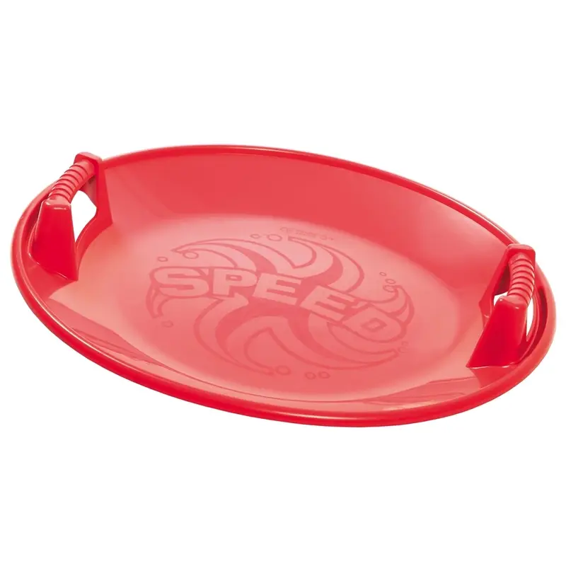 Kinder Rutschbob Speed, ab 4 Jahren, mit ergonomischen Sitz, leicht, 66,5x66,5x13cm, rot Garantierte Lieferung