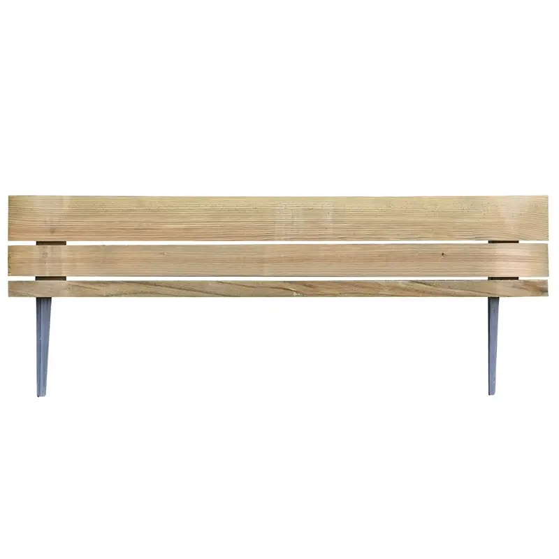 Steckzaun 80x15cm, Beeteinfassung Holz mit Metallpfählen, Rasenbegrenzung Schnäppchen
