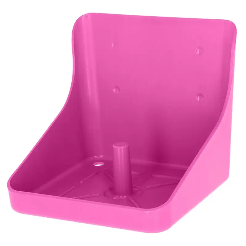 Sonderangebot Lecksteinhalter Salzleckstein Halterung Kunststoff, pink