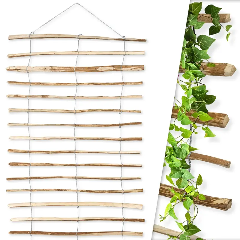 VOSS.garden Rankhilfe, Rankgitter, 100x200cm, Staketen Haselnuss Holz Beliebt