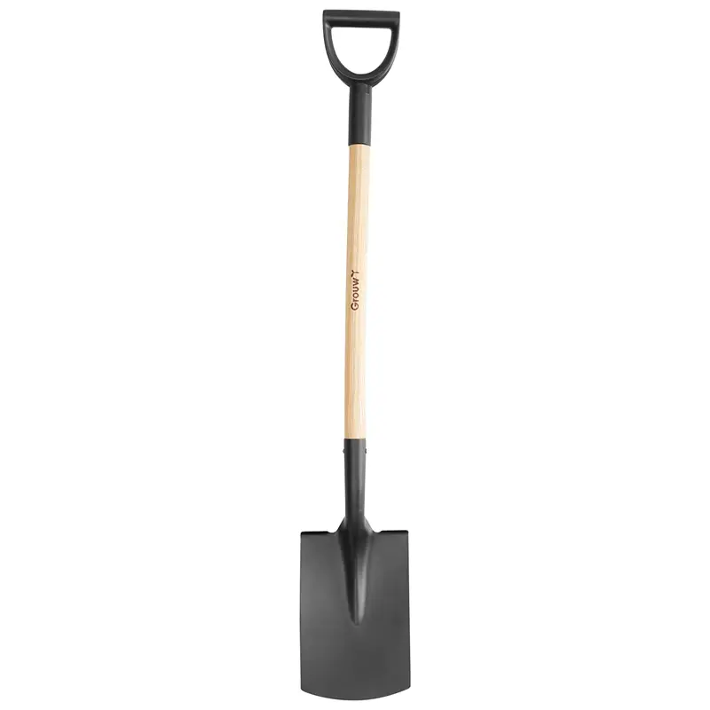 Direkt Vom Hersteller Gartenspaten 114cm aus Stahl, mit Holzstiel und D-Griff