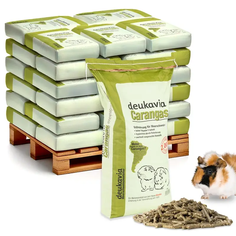 Versand Am Gleichen Tag Palette deukavia "Carangas" Meerschweinchenfutter, 36 x 20kg