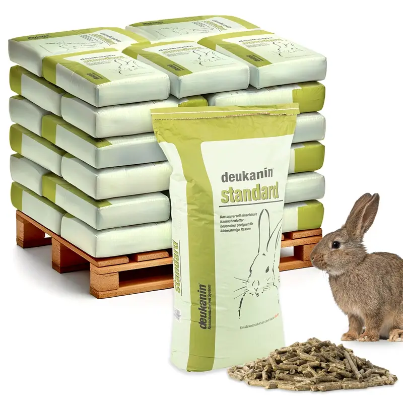 Preisreduziert Palette deukanin "standard" universell einsetzbares Kaninchenfutter, 30 x 25kg