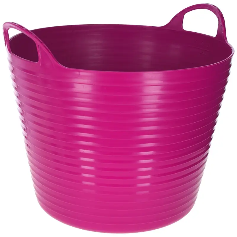 Flexibler Trog FlexBag - Flexi-Eimer, Flexitrog, Flexi Futtereimer, 28 Liter, pink Jetzt Kaufen