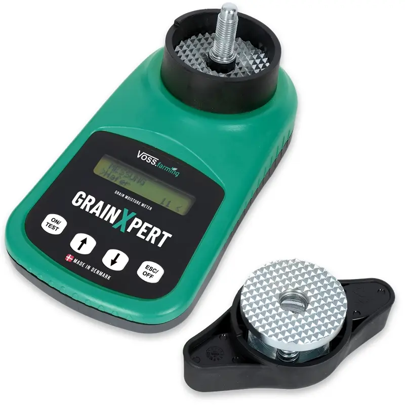 VOSS.farming GrainXpert Getreide Feuchtigkeitsmessgerät mit Mahlwerk & Transportkoffer Echt