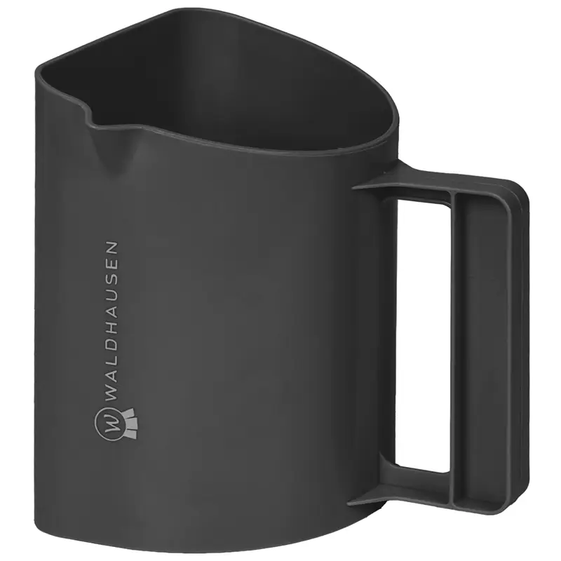 Markenprodukt Waldhausen Sackschaufel 2L, mit Skala & Ausgießer, schwarz