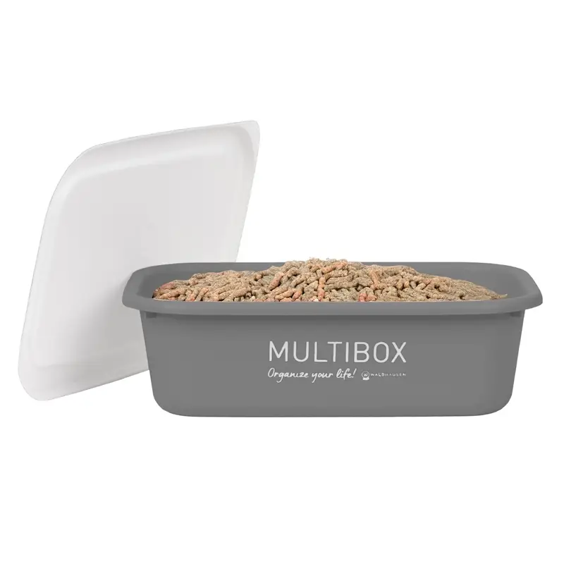 Heißes Angebot Waldhausen Multibox "Organize your life!", 3L mit Deckel, grau