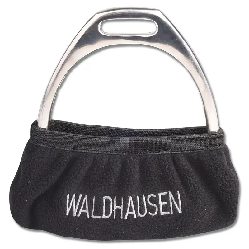 Waldhausen Steigbügelhülle, Steigbügeltasche im Paar, schwarz Letzte Chance