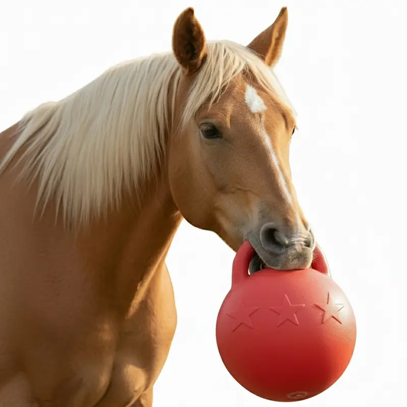 Must-Have VOSS.farming Pferdespielball, Pferdespielzeug, Ø 26cm, rot