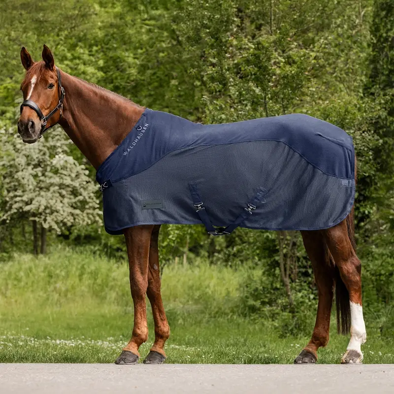 Angebot Waldhausen Fleece-Fliegendecke Comfort, nachtblau, 165cm