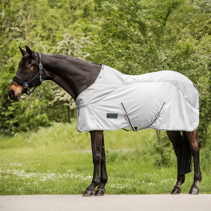 Waldhausen Protect Regen-Fliegendecke, silbergrau/grau, 125cm Highlight