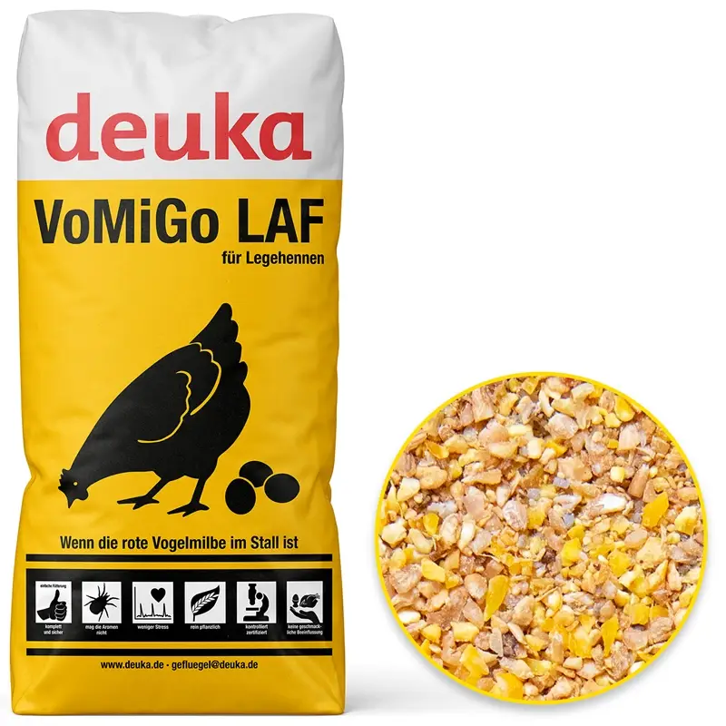 deuka VoMiGo LAF Mehl 25kg - Alleinfutter für Legehennen Preisreduziert