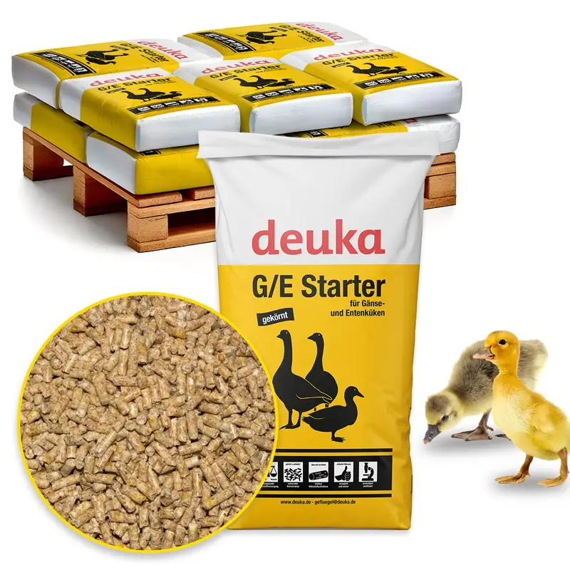 Knallerangebot deuka G/E-Starter 10x25kg - Aufzuchtfutter für Gänse- und Entenküken ab der 1. Lebenswoche