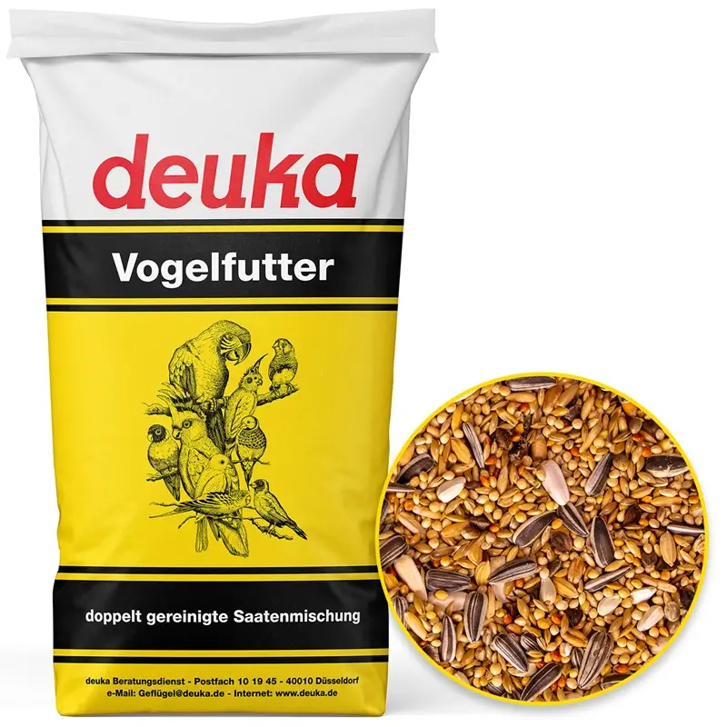 Markenware deuka Großsittich 20kg - Alleinfutter für Großsittiche und Agaporniden