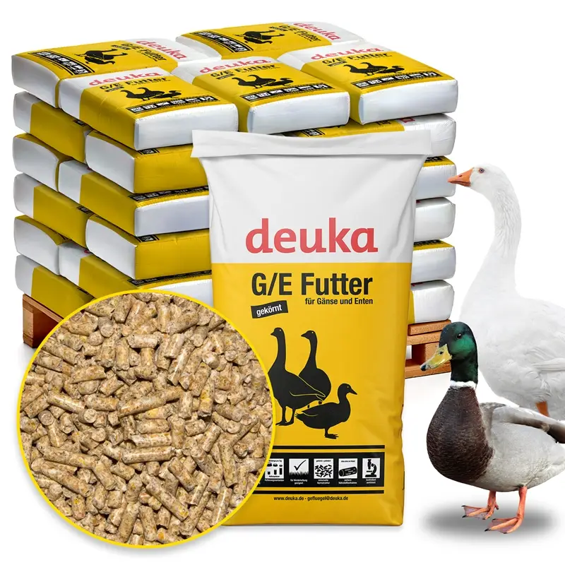 deuka G/E Futter 30x25kg, gekörnt - Alleinfuttermittel für Enten und Gänse ab der 3.-4. Lebenswoche Schnäppchen