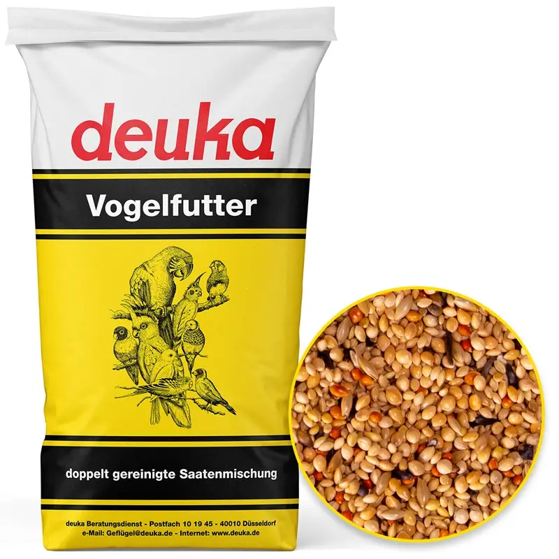 deuka Exoten 20kg - Alleinfuttermittel für exotische Ziervögel Schneller Versand