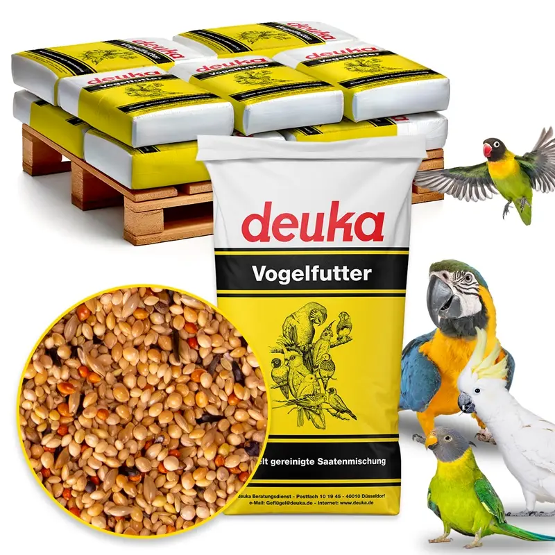 deuka Exoten 12x20kg - Alleinfuttermittel für exotische Ziervögel Mega-Angebot