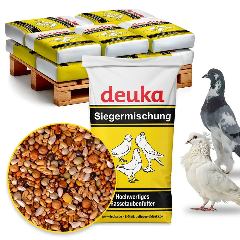 deuka Siegermischung I 10x25kg - Ergänzungsfuttermittel für kleine Taubenrassen und Kurzschnäbler Letzte Chance