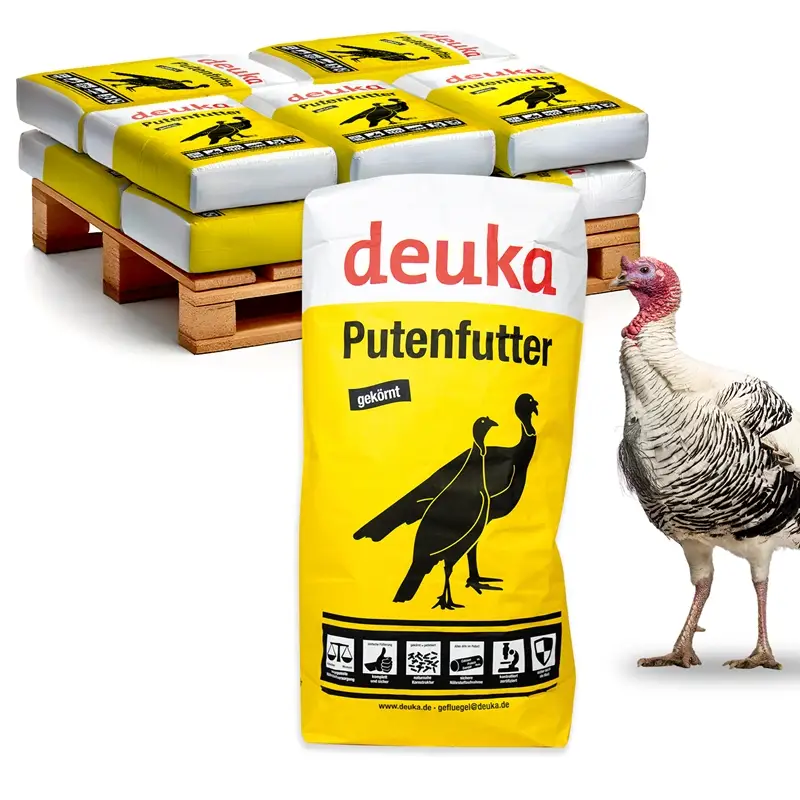 Bestseller deuka Puten Starter 2, P2 10x25kg, gekörnt - Alleinfutter in der 3. bis 5. Lebenswoche
