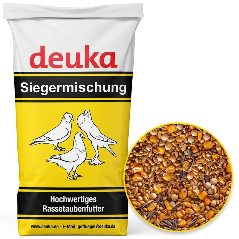 Markenprodukt deuka Siegermischung Universal 25kg - Ganzjahresmischung für mittelgroße & große Tauben