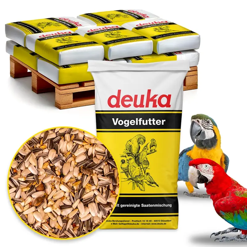 deuka Papagei 12x15kg - Alleinfutter für Kakadus, Aras, Amazonen und Graupapageien Ausverkauf