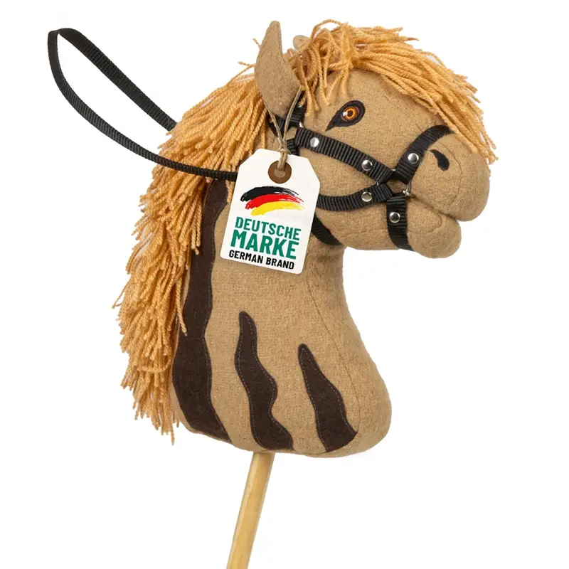 Zertifiziert VOSS.farming Hobby Horse Sansa, Steckenpferd, 76cm