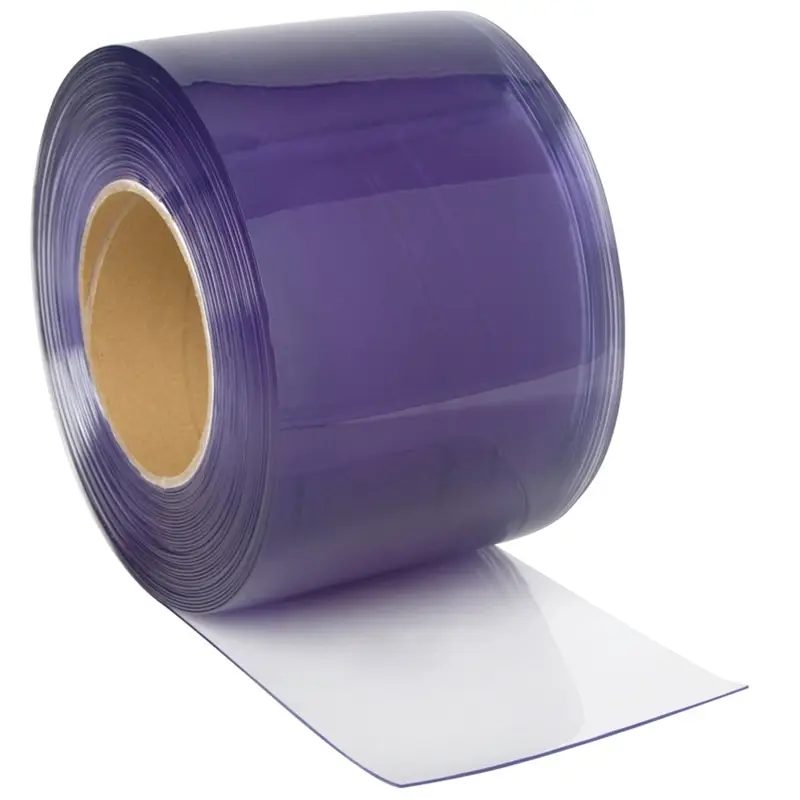 Preisreduziert 25m Streifenvorhang PVC, 20cm x 3mm, Premium bis -20°C, Lamellenvorhang transparent